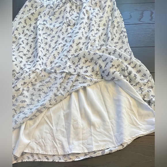 Scoop Women’s Lightweight Tier Maxi Skirt With Tie Waistband Size Medium NWOT! - Picture 7 of 11